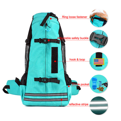 Reflective Breathable Pet Backpack